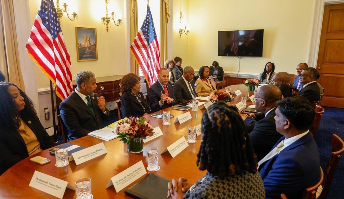 GUYANA | Forde lashes out at VP Bharrat Jagdeo over comments on the APNU/AFC's meeting with US Congressional Reps.